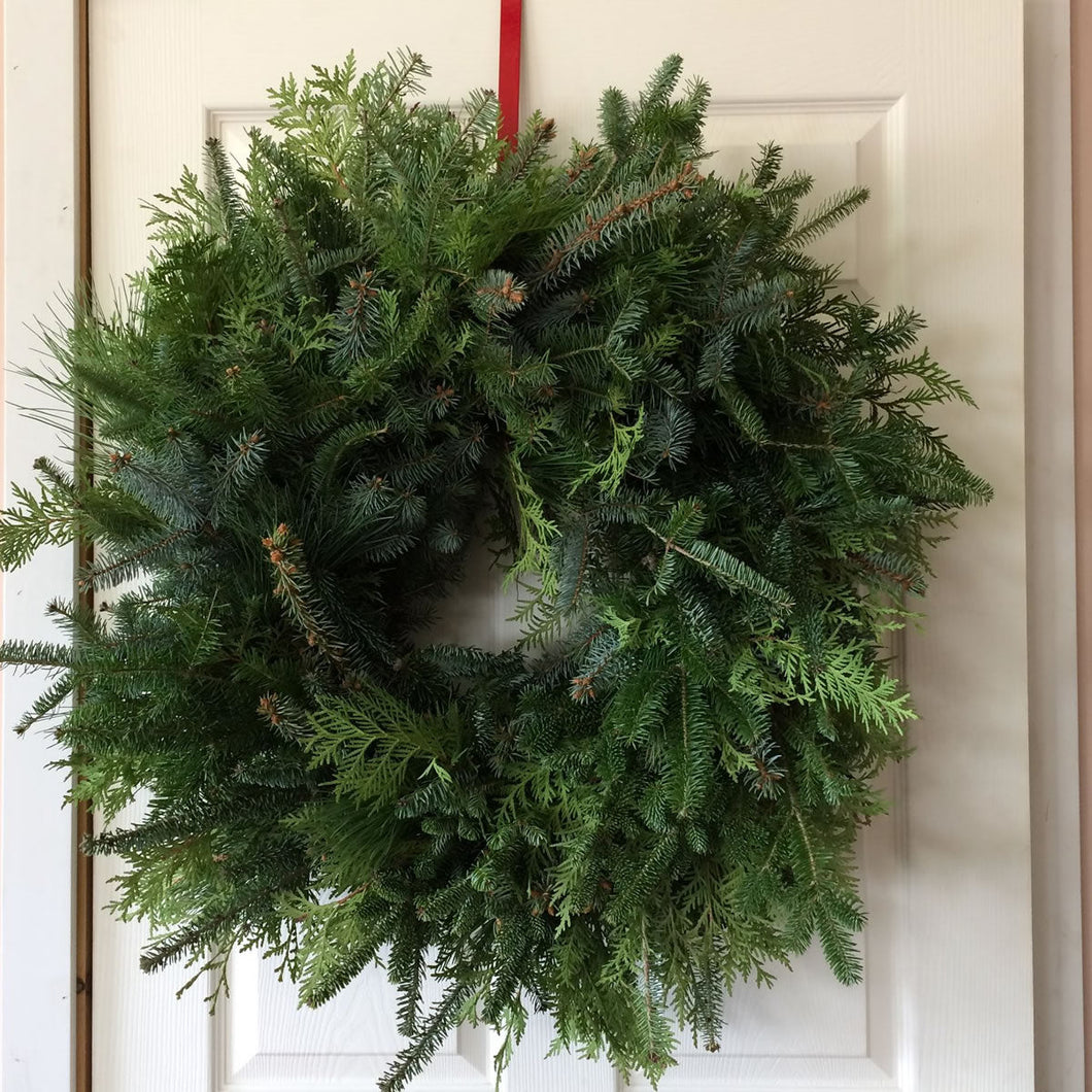 Large Undecorated Wreath